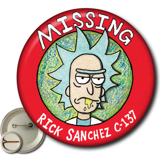 Missing Rick Sanchez C-137 (Rick And Morty) – Pin