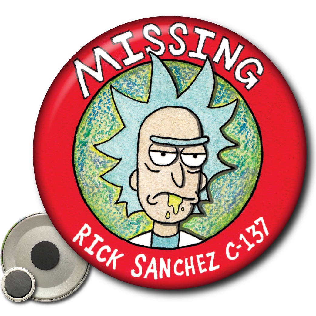 Rick Sanchez - Missing (Rick And Morty) – Magnet
