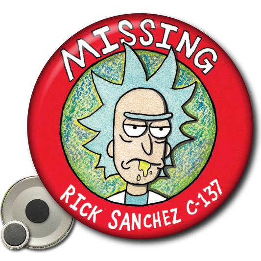Rick Sanchez - Missing (Rick And Morty) – Magnet