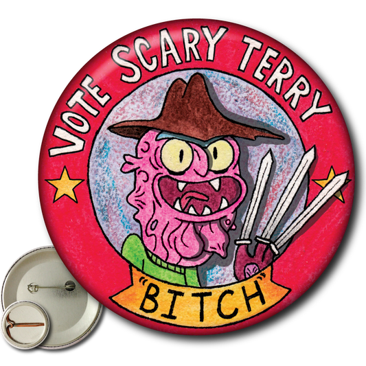 Vote Scary Terry (Rick And Morty) – Pin