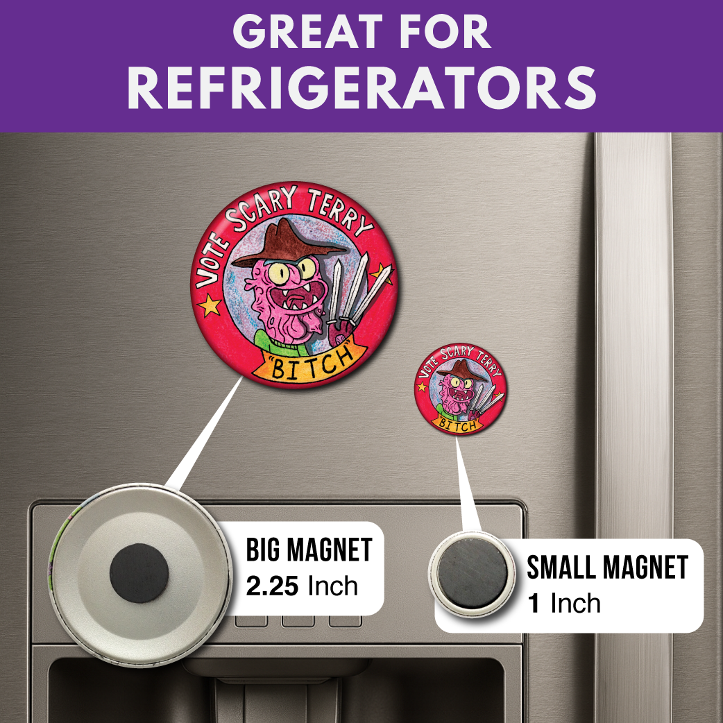 Vote Scary Terry (Rick And Morty) – Magnet