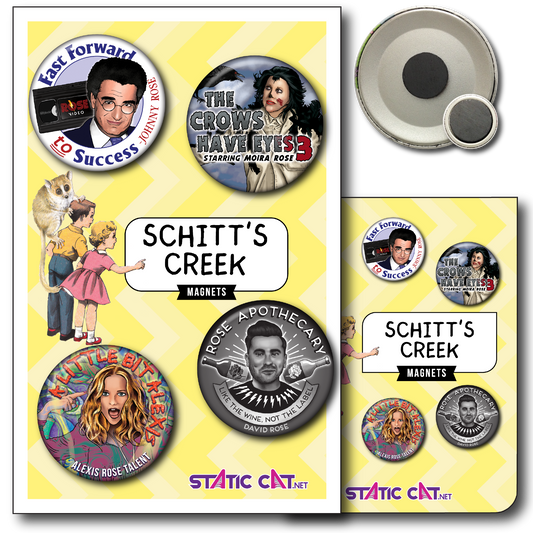 Schitt's Creek (4-Pack) - Magnets