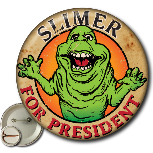 Slimer for President – Pin