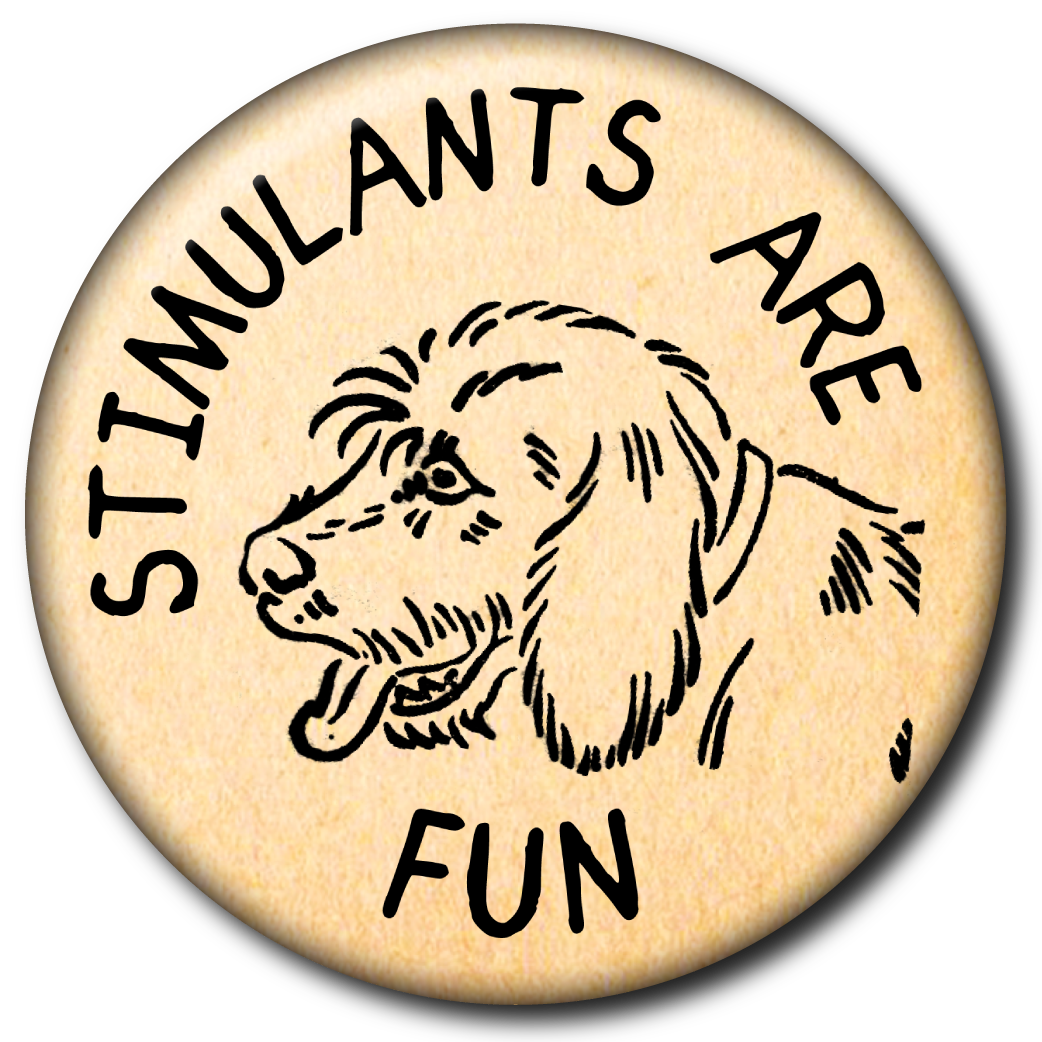 Stimulants Are Fun – Pin