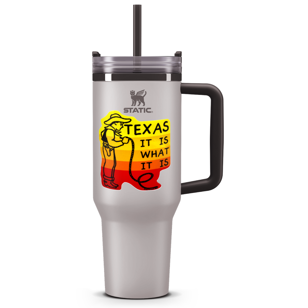 Texas It Is What It Is - Sticker