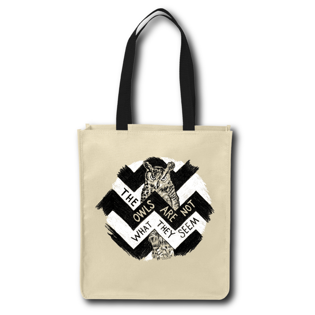 The Owls Are Not What They Seem (Twin Peaks) - Tote Bag