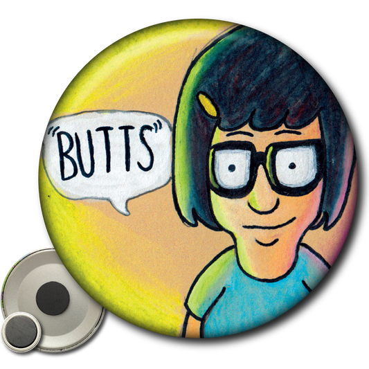 Tina Belcher “Butts” (Bob's Burgers) – Magnet