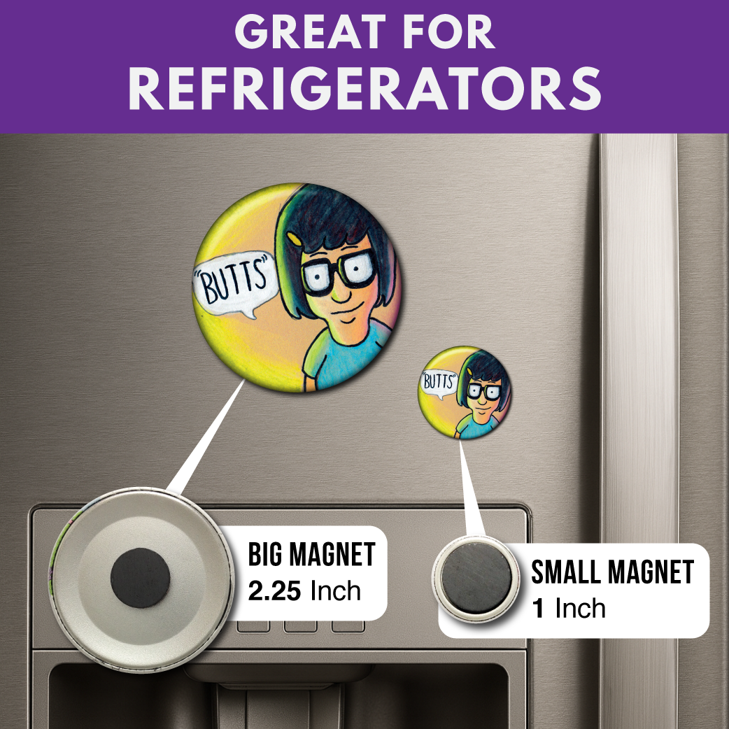 Tina Belcher “Butts” (Bob's Burgers) – Magnet
