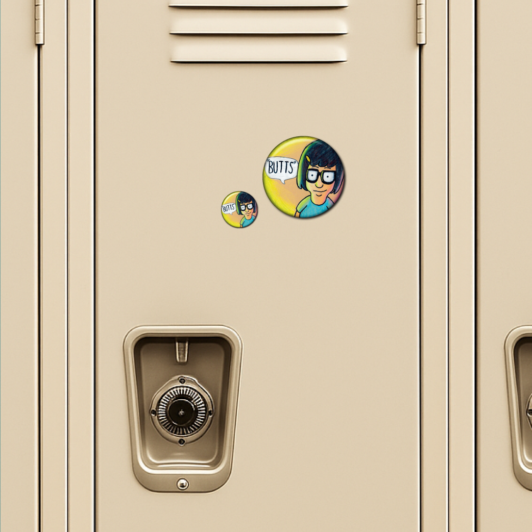 Tina Belcher “Butts” (Bob's Burgers) – Magnet