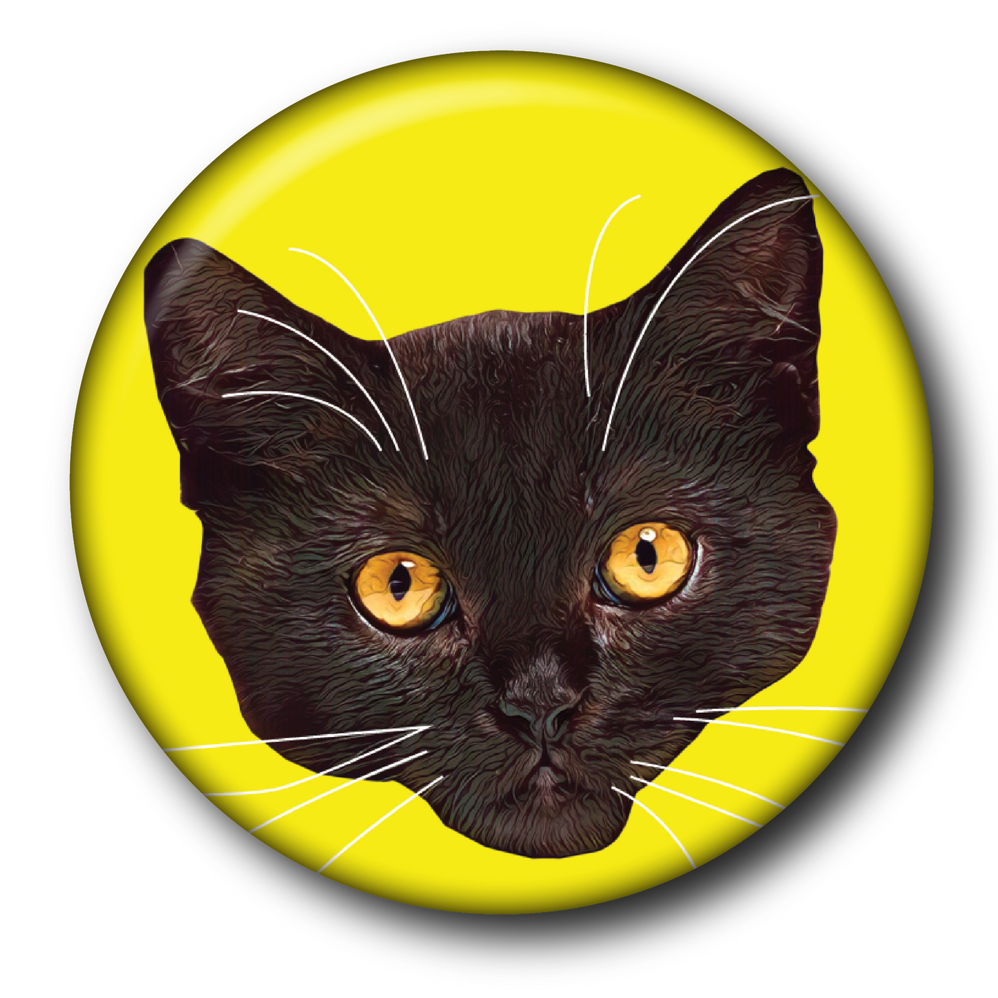 Fluorescent Felines (6-Pack) – Magnets