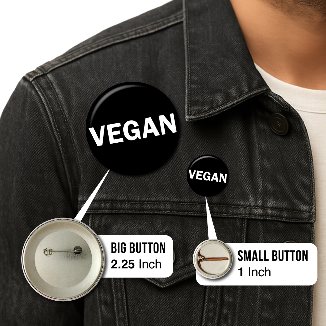 Vegan – Pin