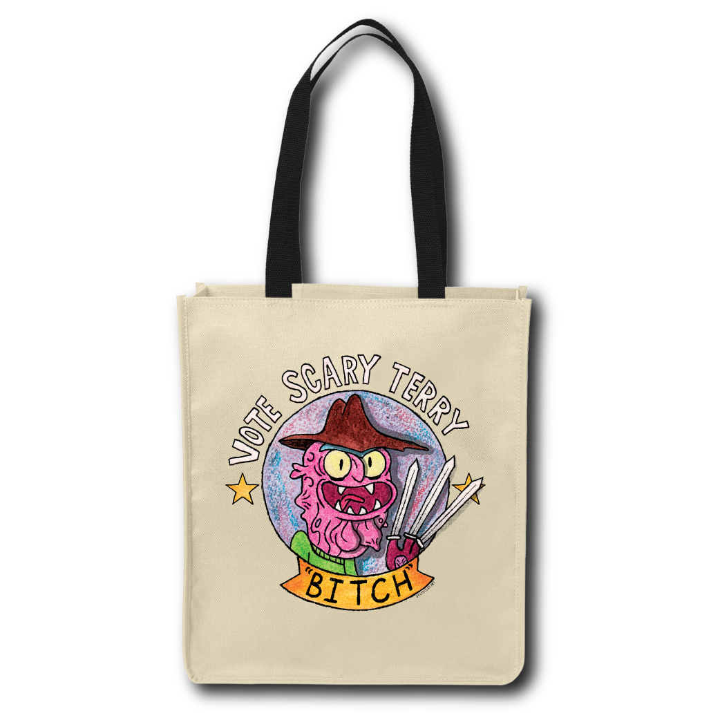 Vote Scary Terry (Rick & Morty) - Tote Bag