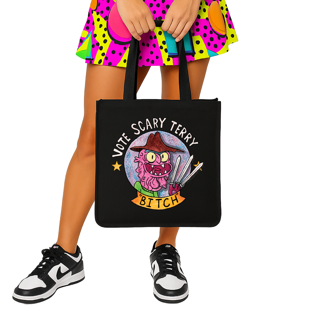 Vote Scary Terry (Rick & Morty) - Tote Bag