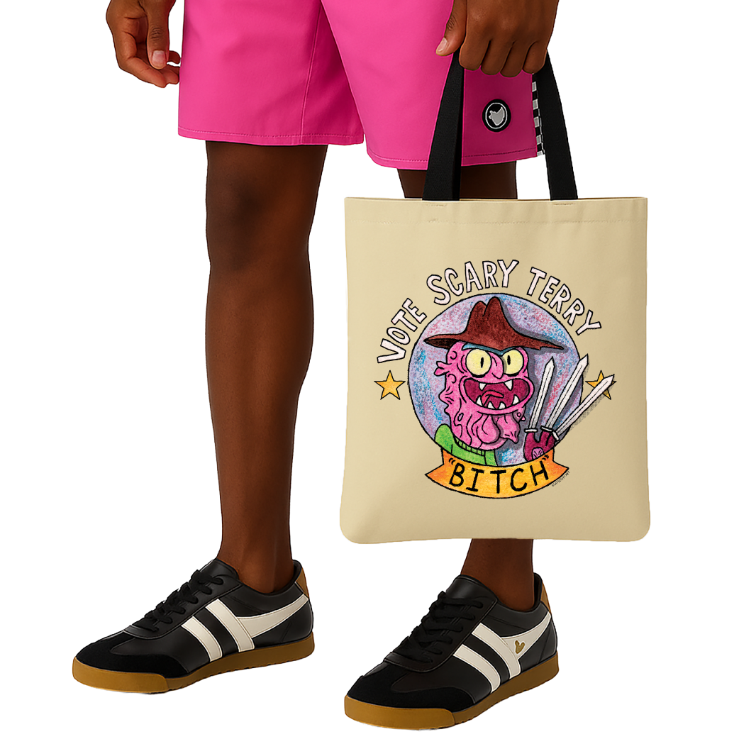 Vote Scary Terry (Rick & Morty) - Tote Bag