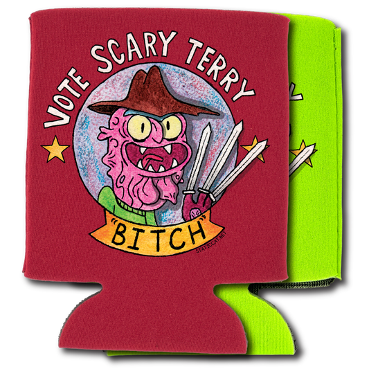 Vote Scary Terry – Can Cooler