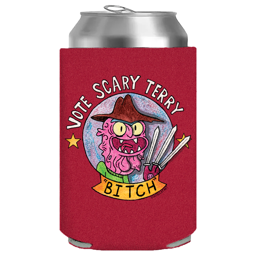 Vote Scary Terry – Can Cooler