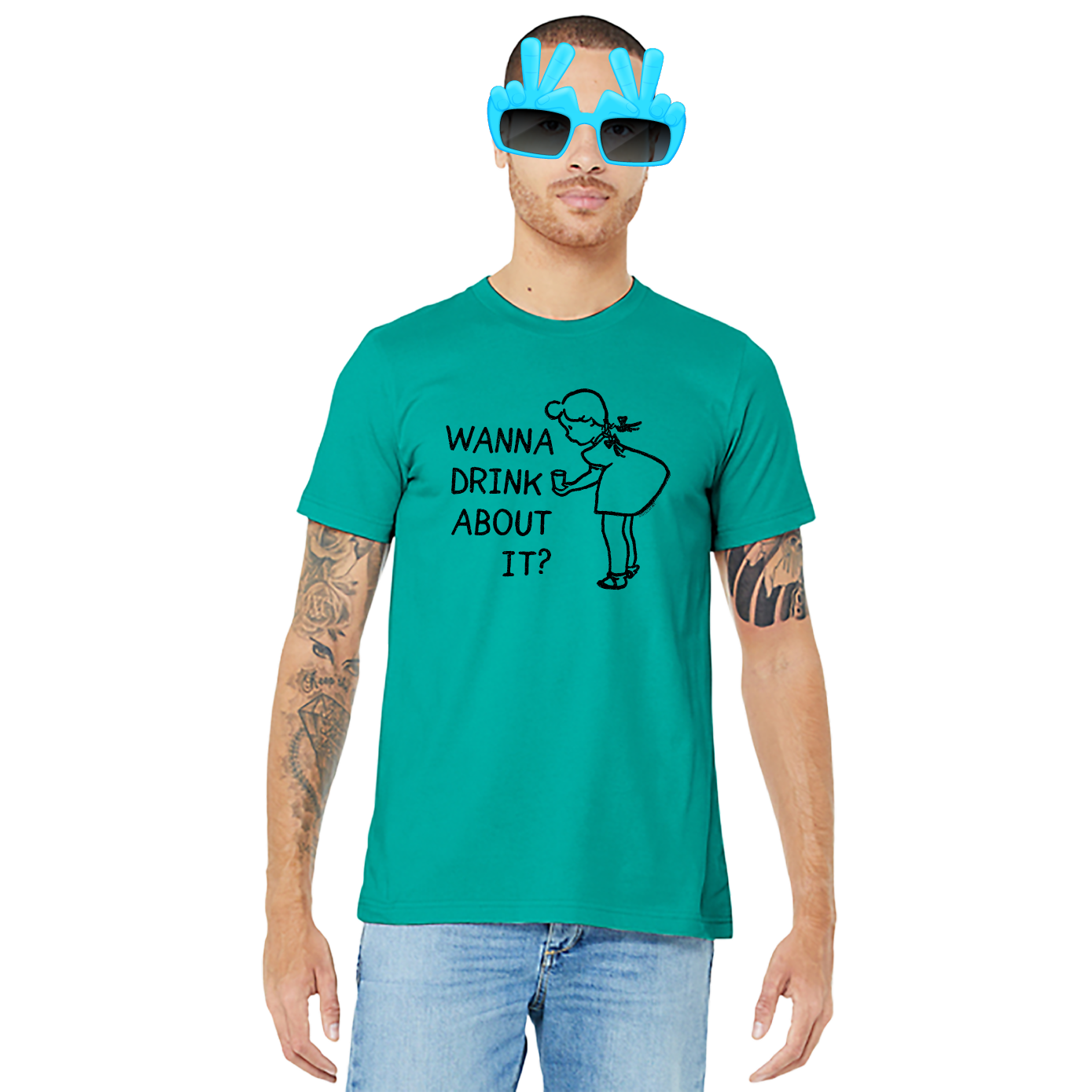 Wanna Drink About It? – Unisex Tee