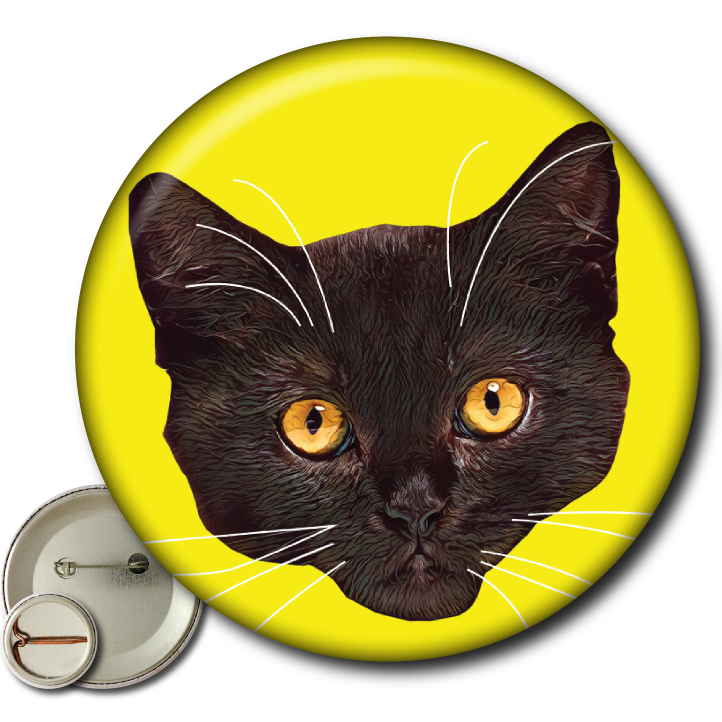 Fluorescent Felines (6-Pack) – Pins