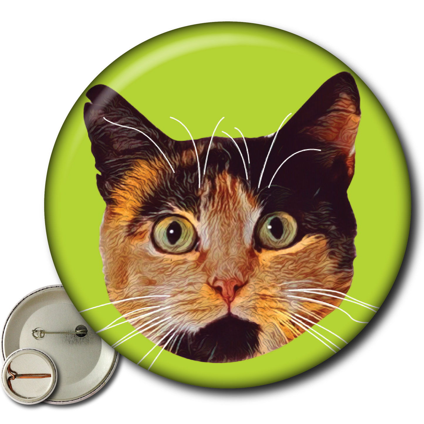 Fluorescent Felines (6-Pack) – Pins